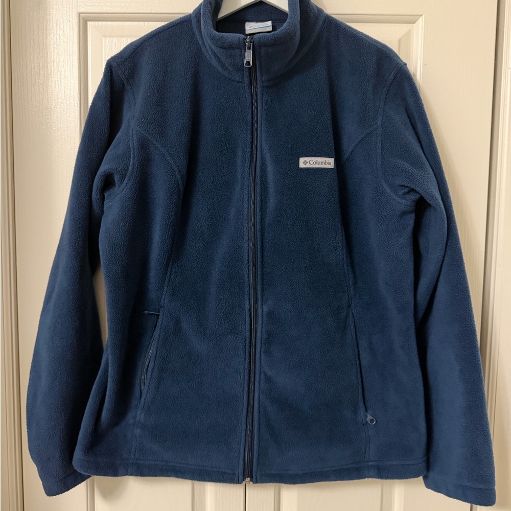 Columbia Women’s Zip-Up Sweatshirt – XL, 100% Polyester, Warm & Cozy